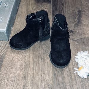 Jumping Beans Toddler Girl's Luella Zip Up Ankle Boots